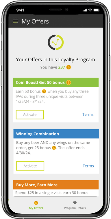 Vemos My Offers mobile app